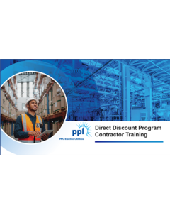 PPL Direct Discount Program Contractor Training