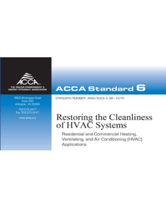 ACCA Standard 6: Restoring Cleanliness